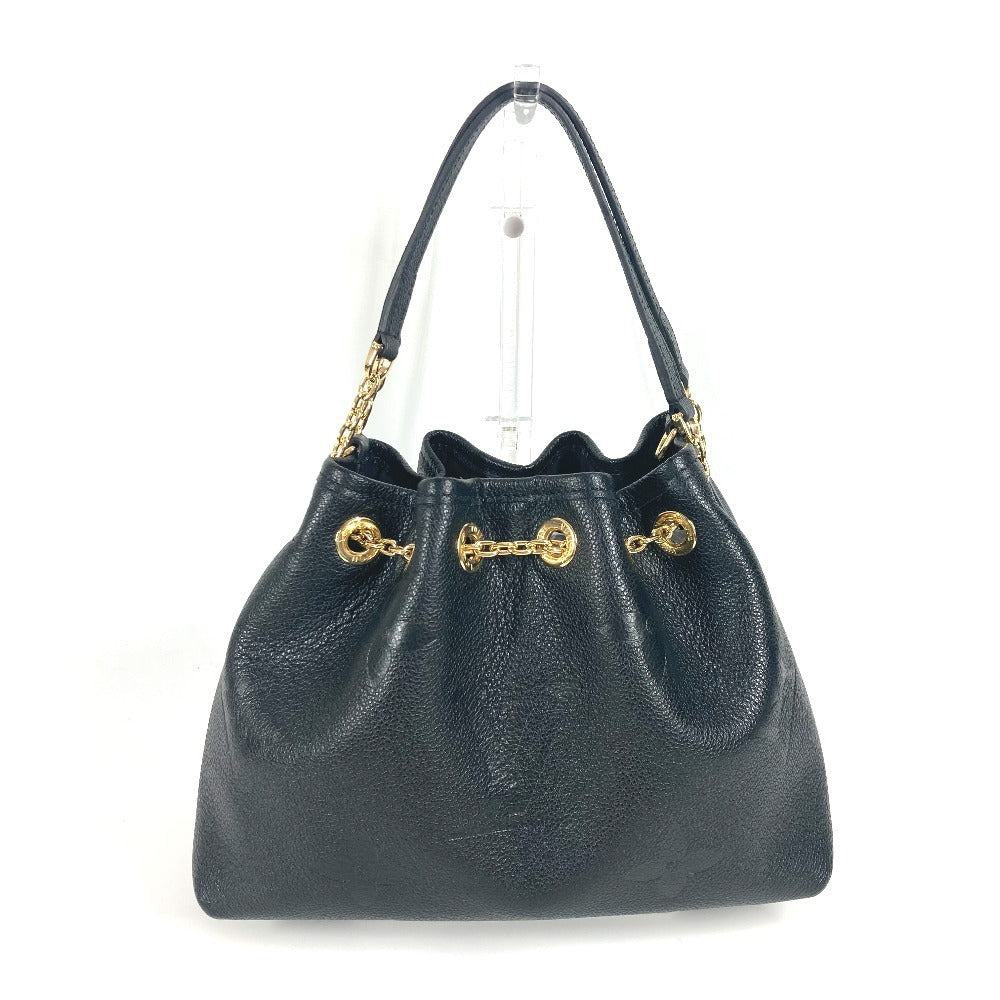 Louis Vuitton M47209 Ann Platt Ann Platt Monogram Leather Black Shoulder Bag