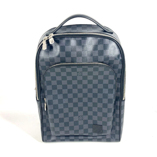 Louis Vuitton Backpack N40499 Damier Grafitto Damier Canvas Black