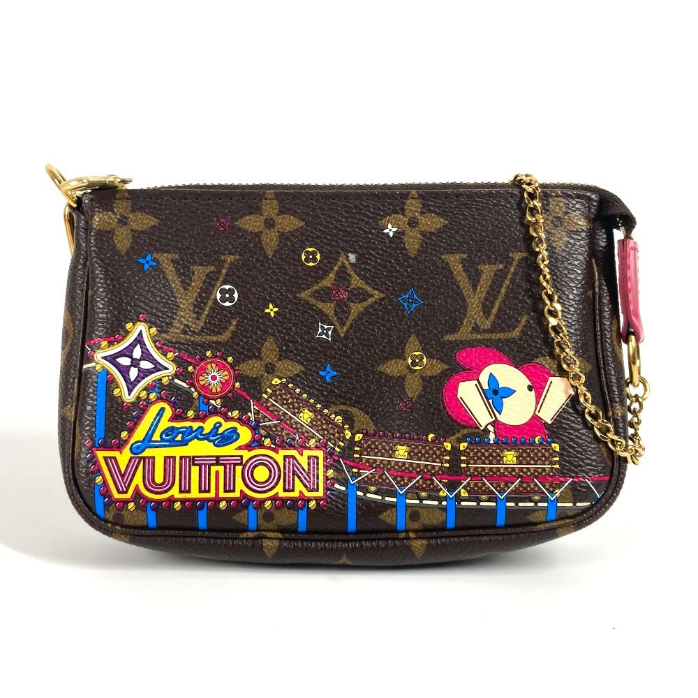 Louis Vuitton M69752 Vivienne Pochette Accessoires Monogram Canvas Brown Mini Clutch Bag