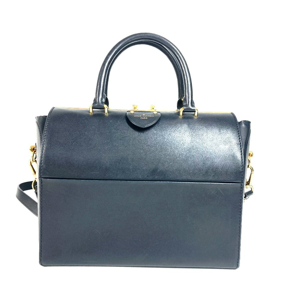 Louis Vuitton M53041 Speedy Doctor 25 Leather Black Handbag
