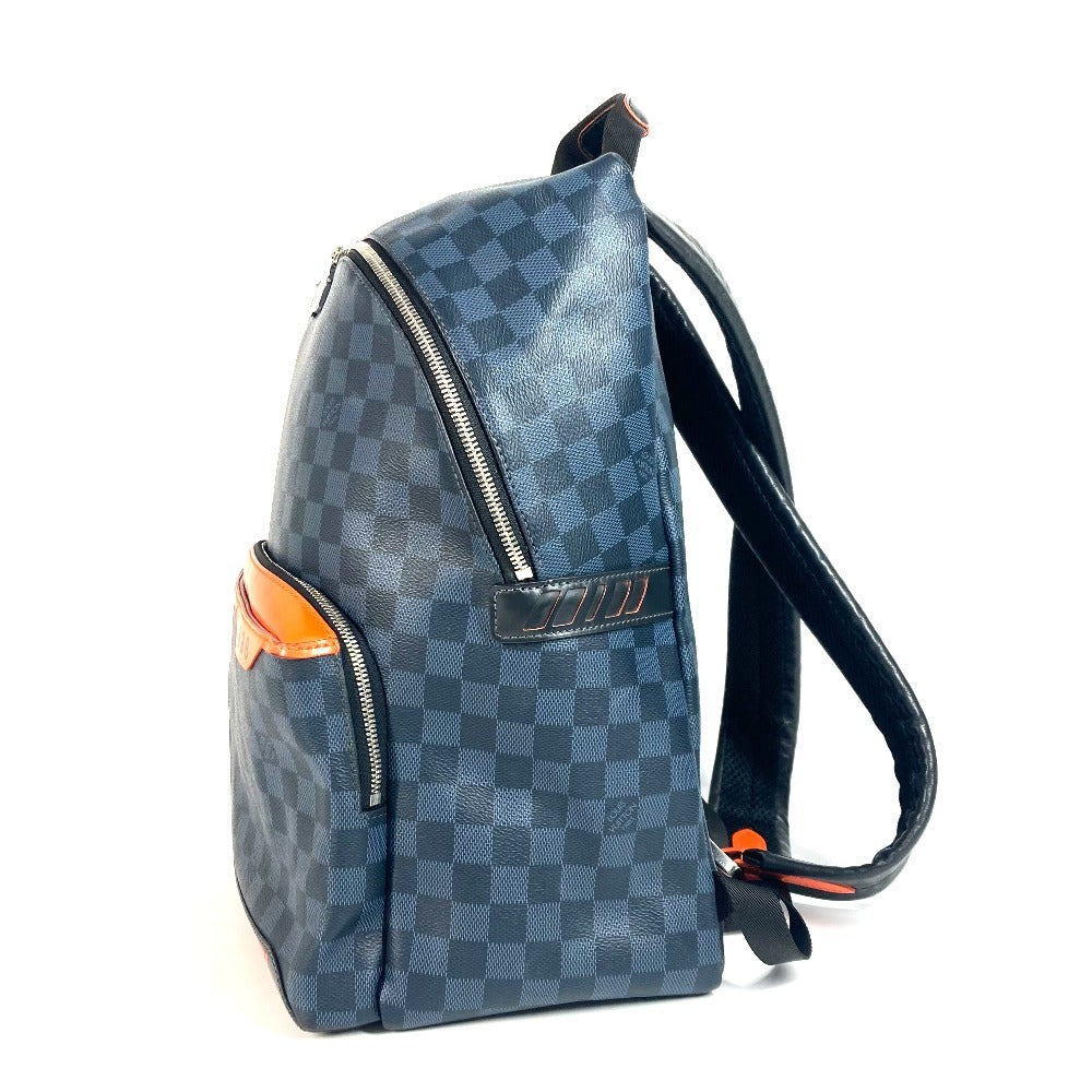 Louis Vuitton Backpack N40157 Damier Cobalt Damier Canvas Navy
