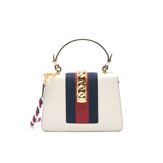 Gucci Sylvie Bag Leather Mini Travel Bag