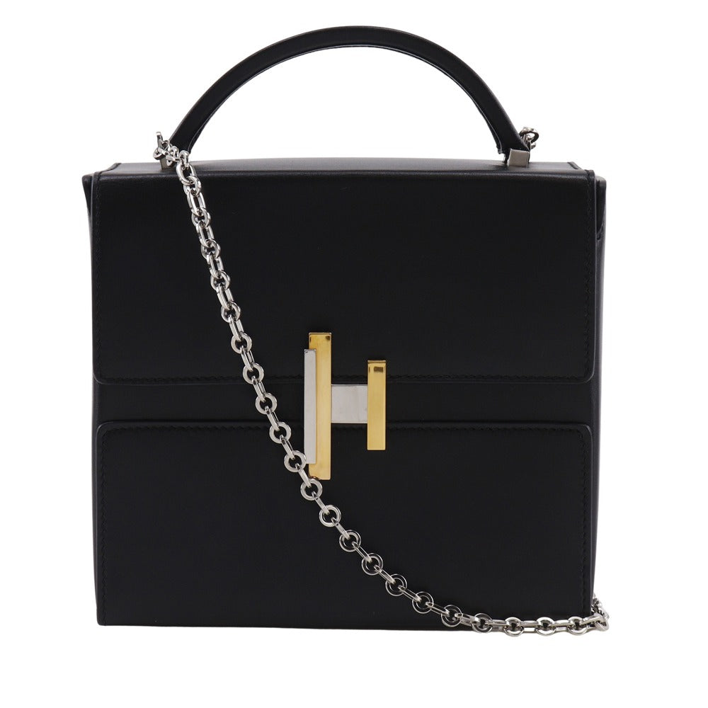 Shoulder Bag Way Cinematic Leather Black