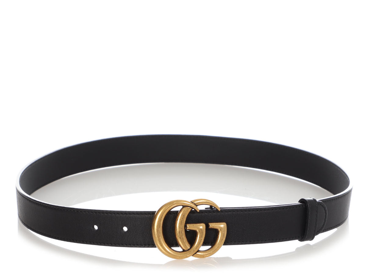 Gucci Marmont Belt Handbag Black Accessory 5