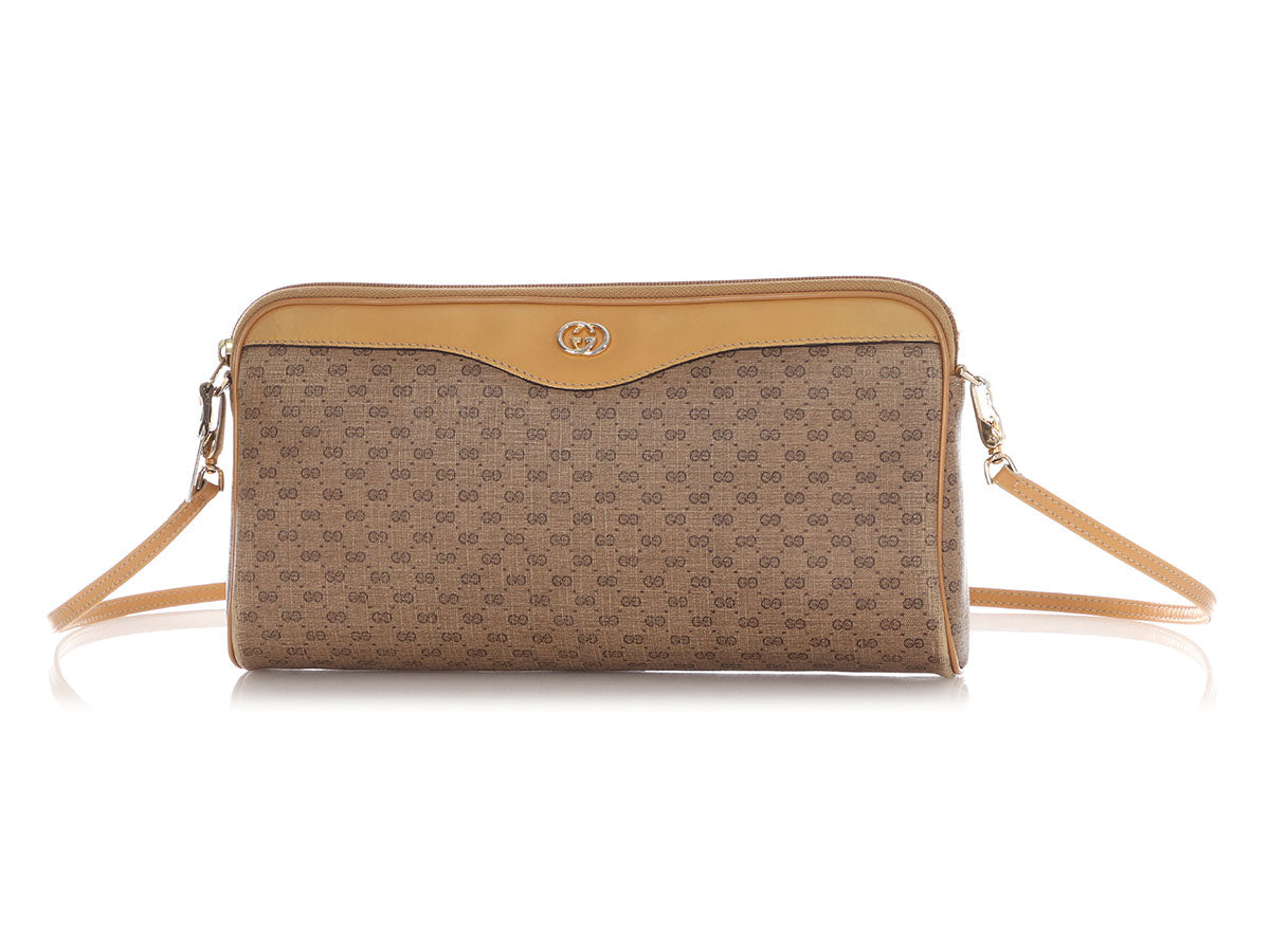 Gucci Micro Shoulder Bag Canvas