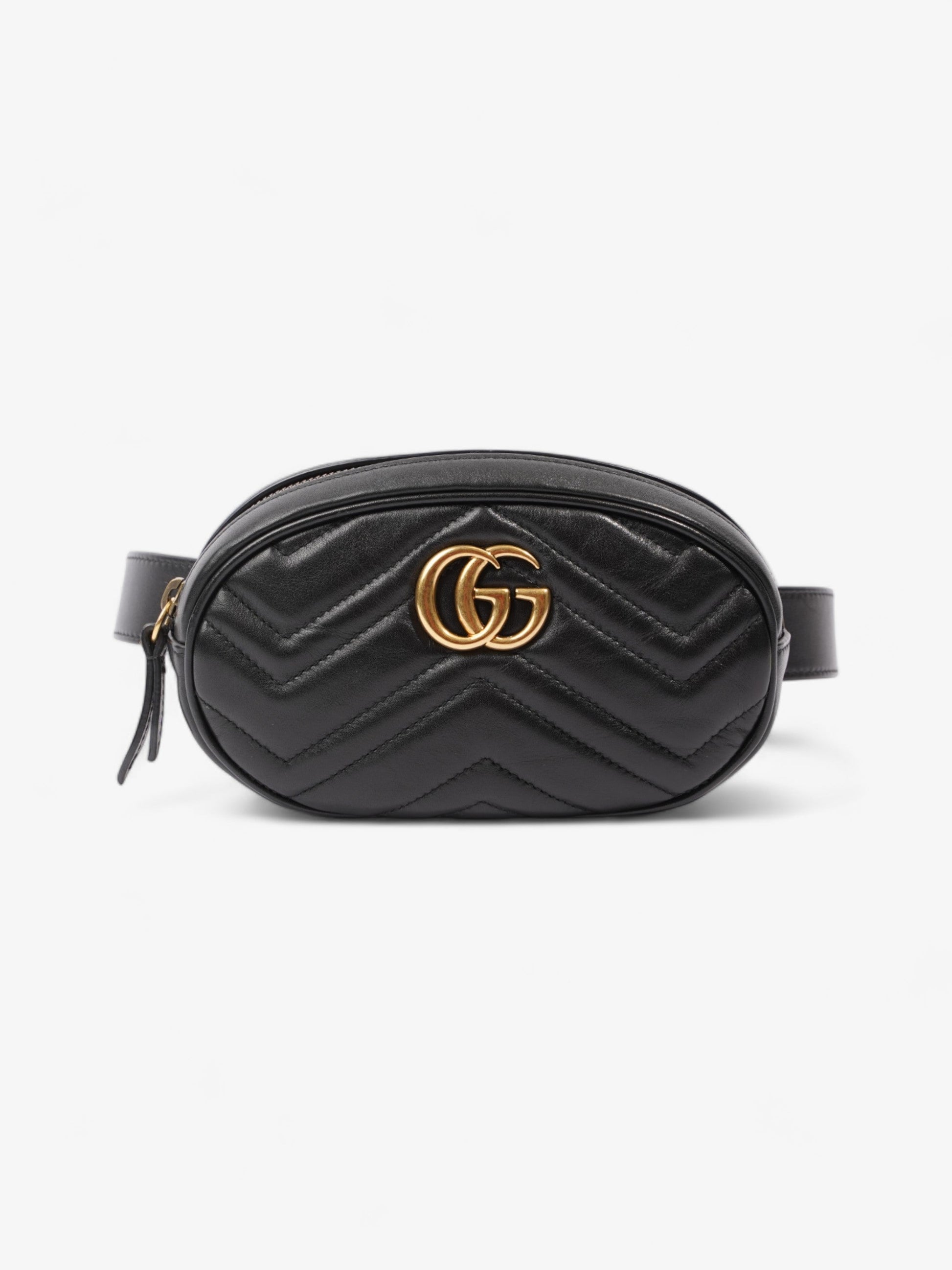 Gucci Marmont Belt Bag Leather Matelasse Accessory 85Cm 34