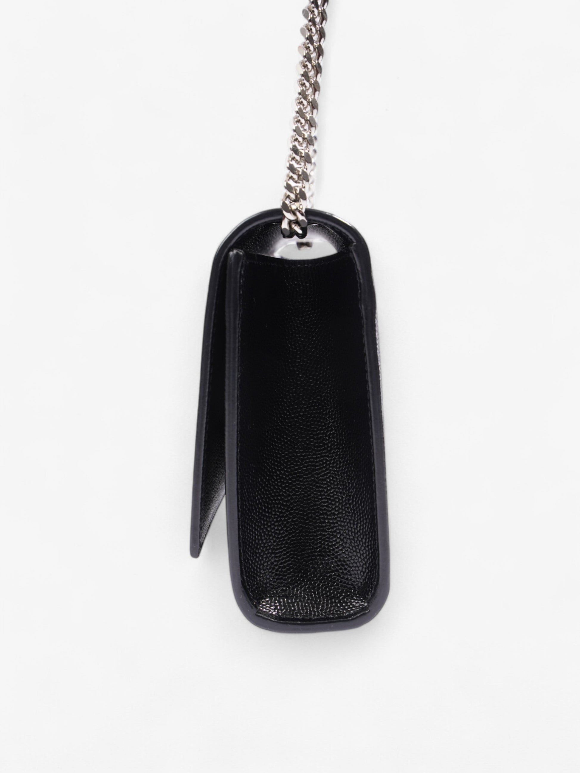 YSL Saint Laurent Kate Calfskin Crossbody Bag Leather Black Small