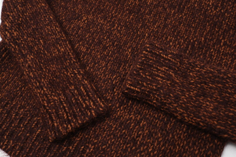 Knit Wool Xs Handbag Brown Travel Bag