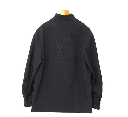 Louis Vuitton Jacket RM212M DE1 HLK10E 38 Nylon Cotton Black Apparel