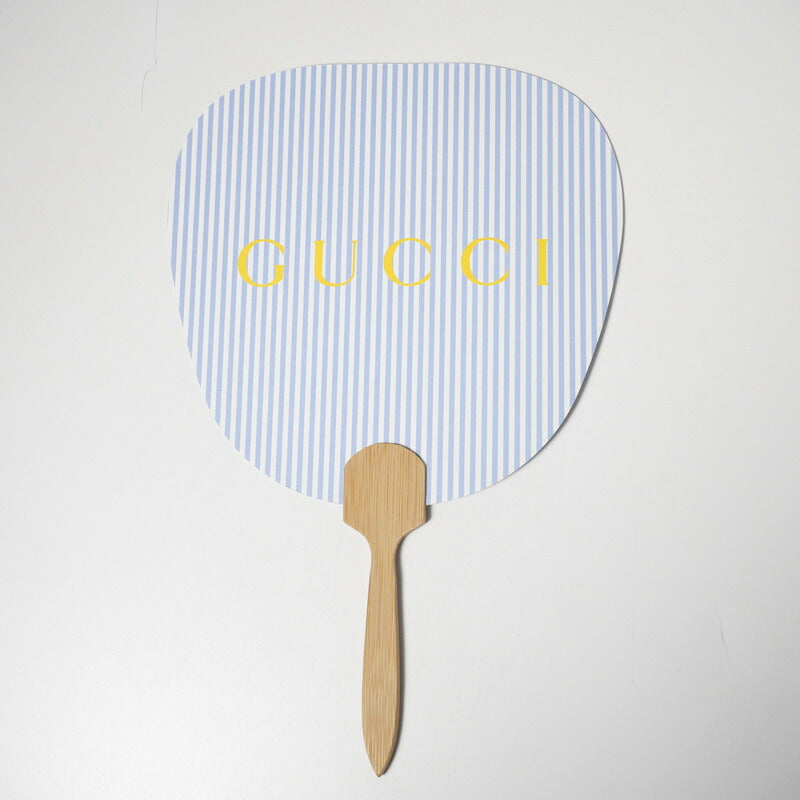 Gucci Other miscellaneous goods Bamboo Paper Blue Logo Handbag