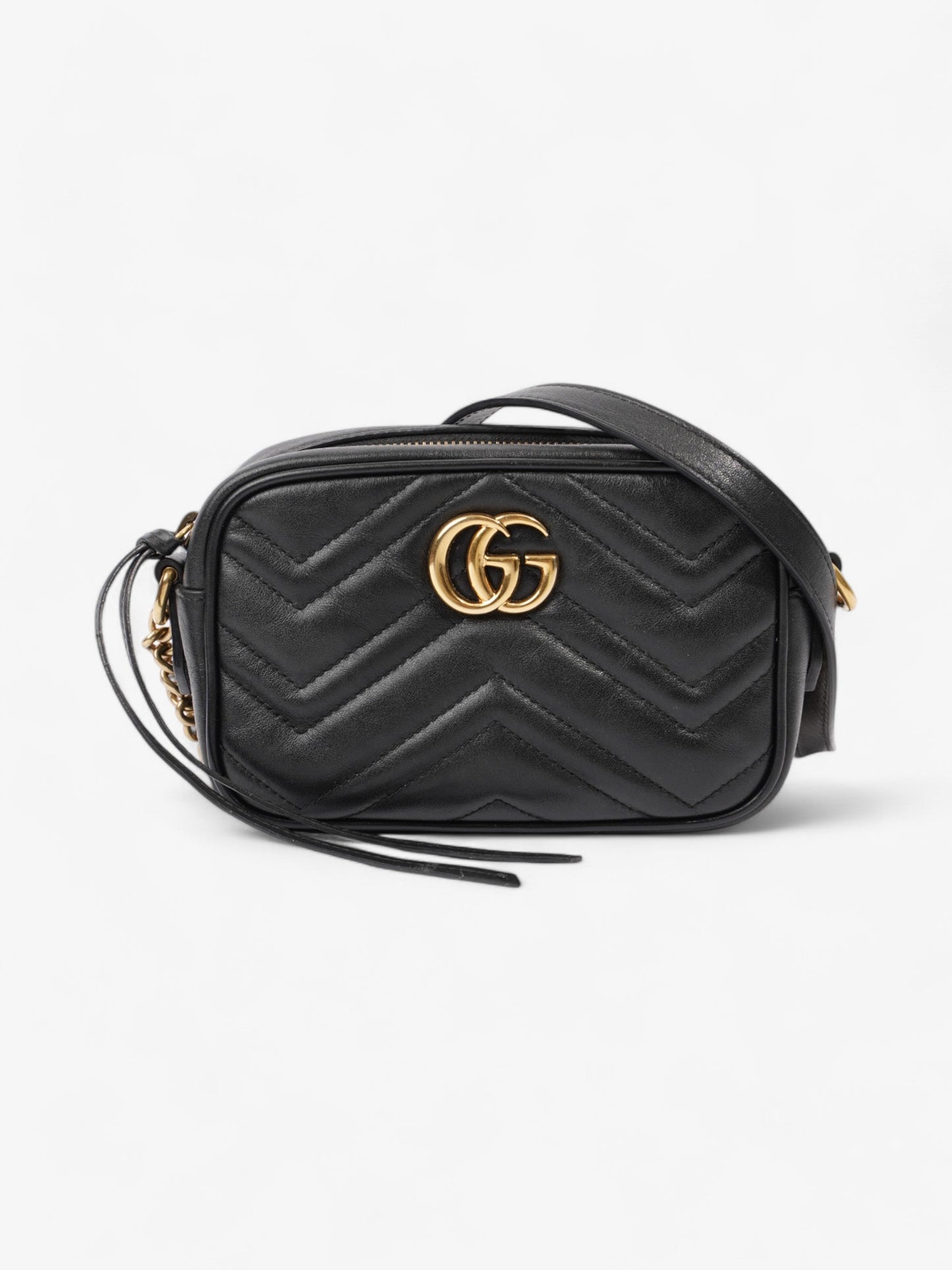 Gucci Marmont Mini Crossbody Bag Leather Matelasse Mini 7