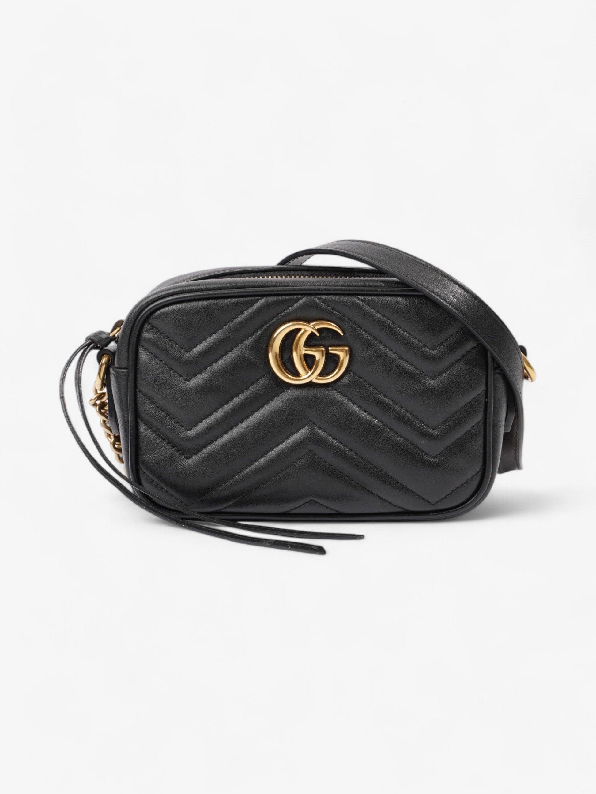 Gucci Marmont Mini Crossbody Bag Leather Matelasse Mini 7