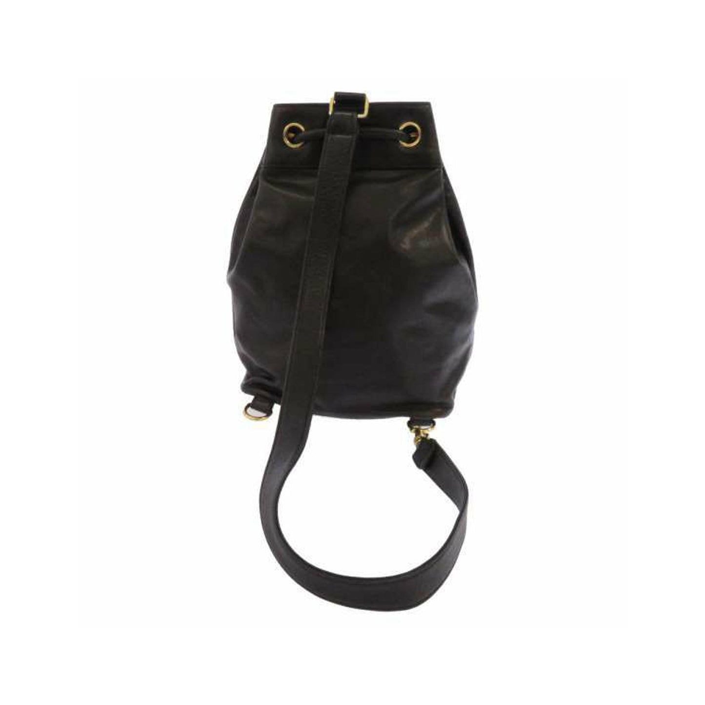 Chanel CC Lambskin Backpack Leather Black Shoulder Bag