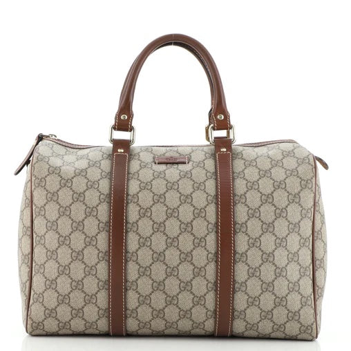 Gucci JOY BOSTON Monogram Medium Travel Bag