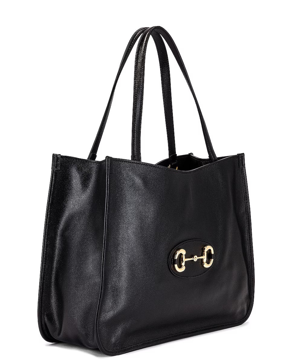 Gucci HORSEBIT Leather Medium Tote Bag Tote Bag