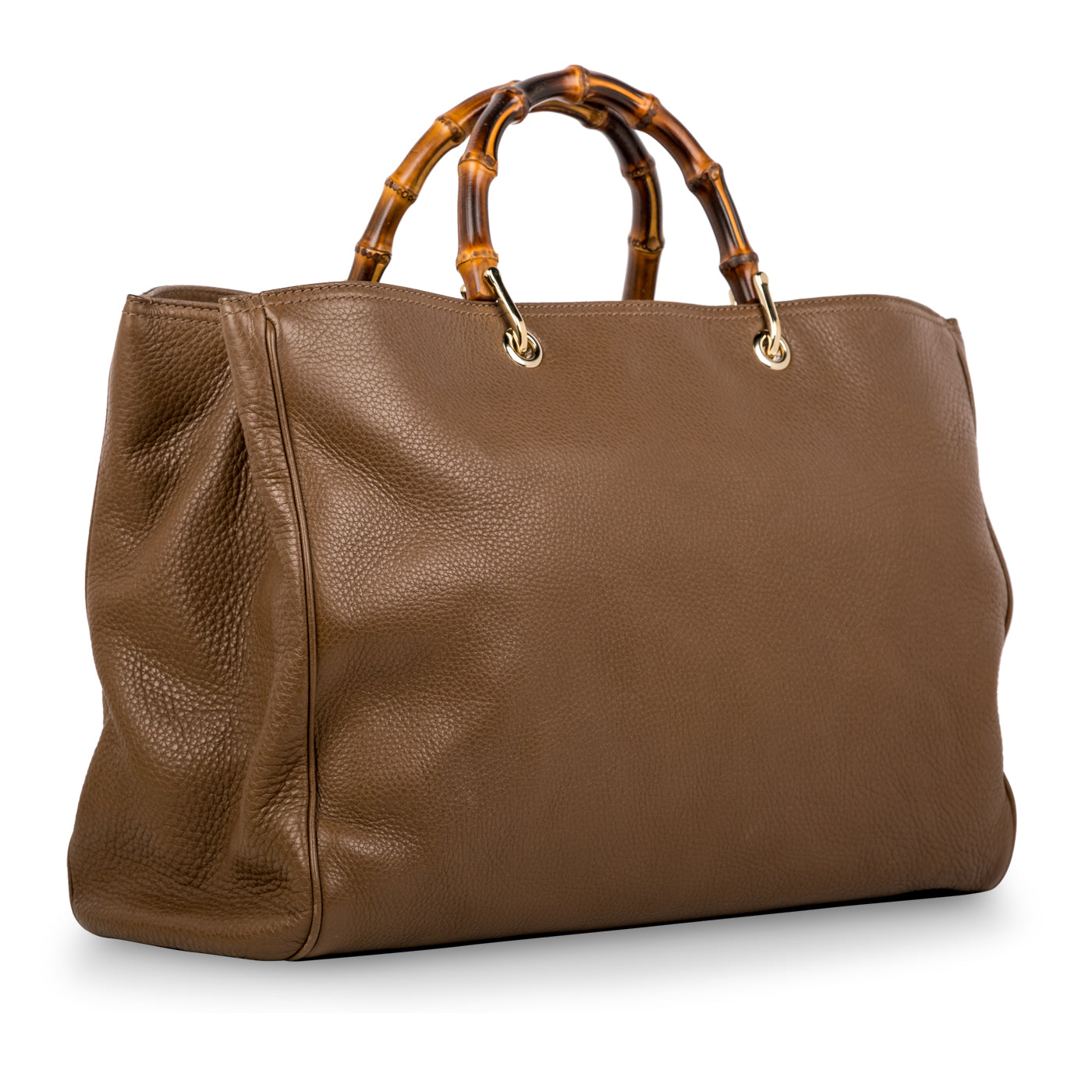 Gucci Maple Bamboo Tote Large Shoulder Bag