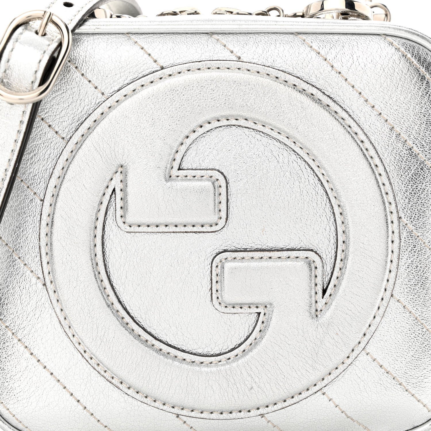 Gucci BLONDIE Leather Calfskin Top Handle Handbag