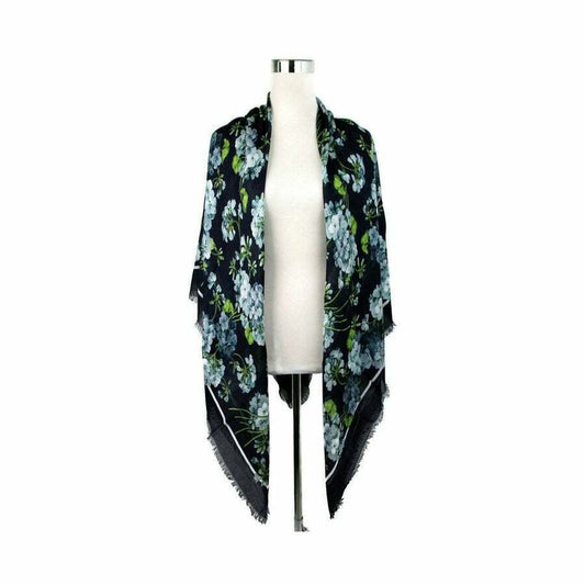 Gucci BLOOM PRINT SILK MODAL SCARF