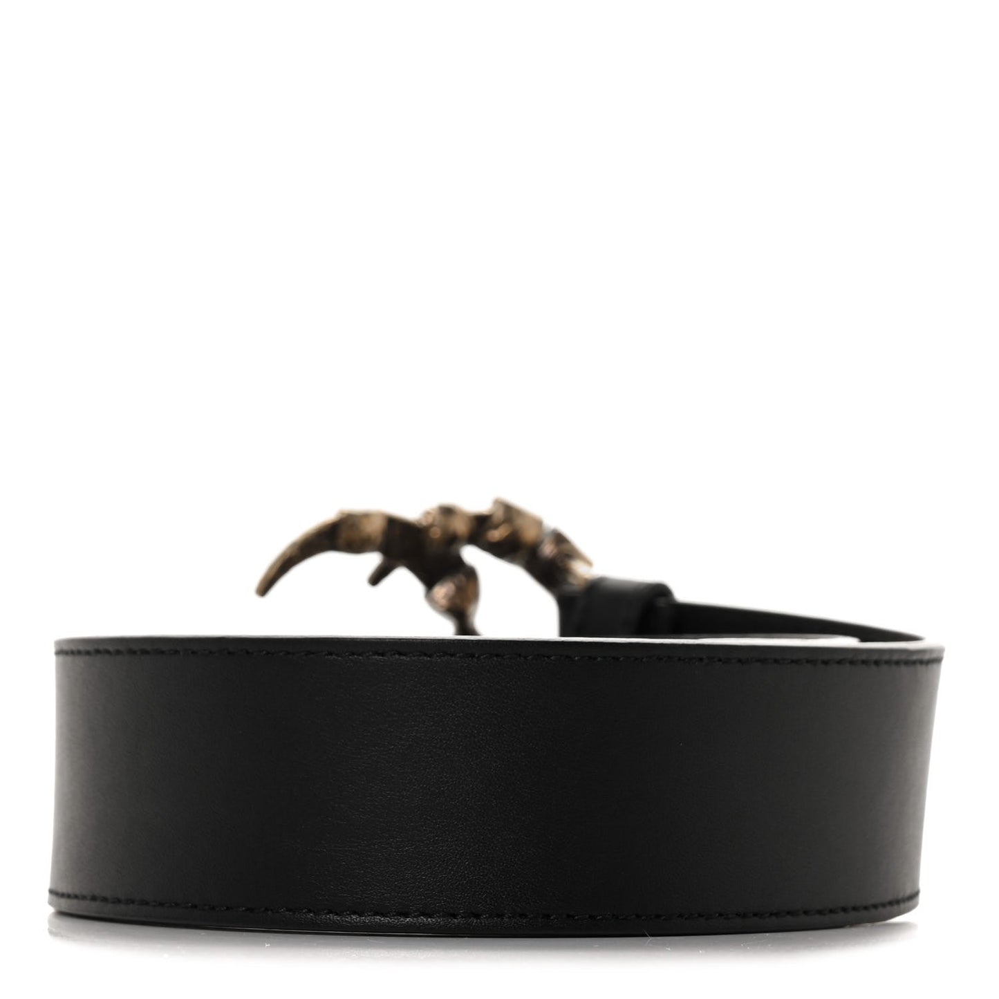 Gucci GG CRYSTAL 40MM Leather Calfskin Belt