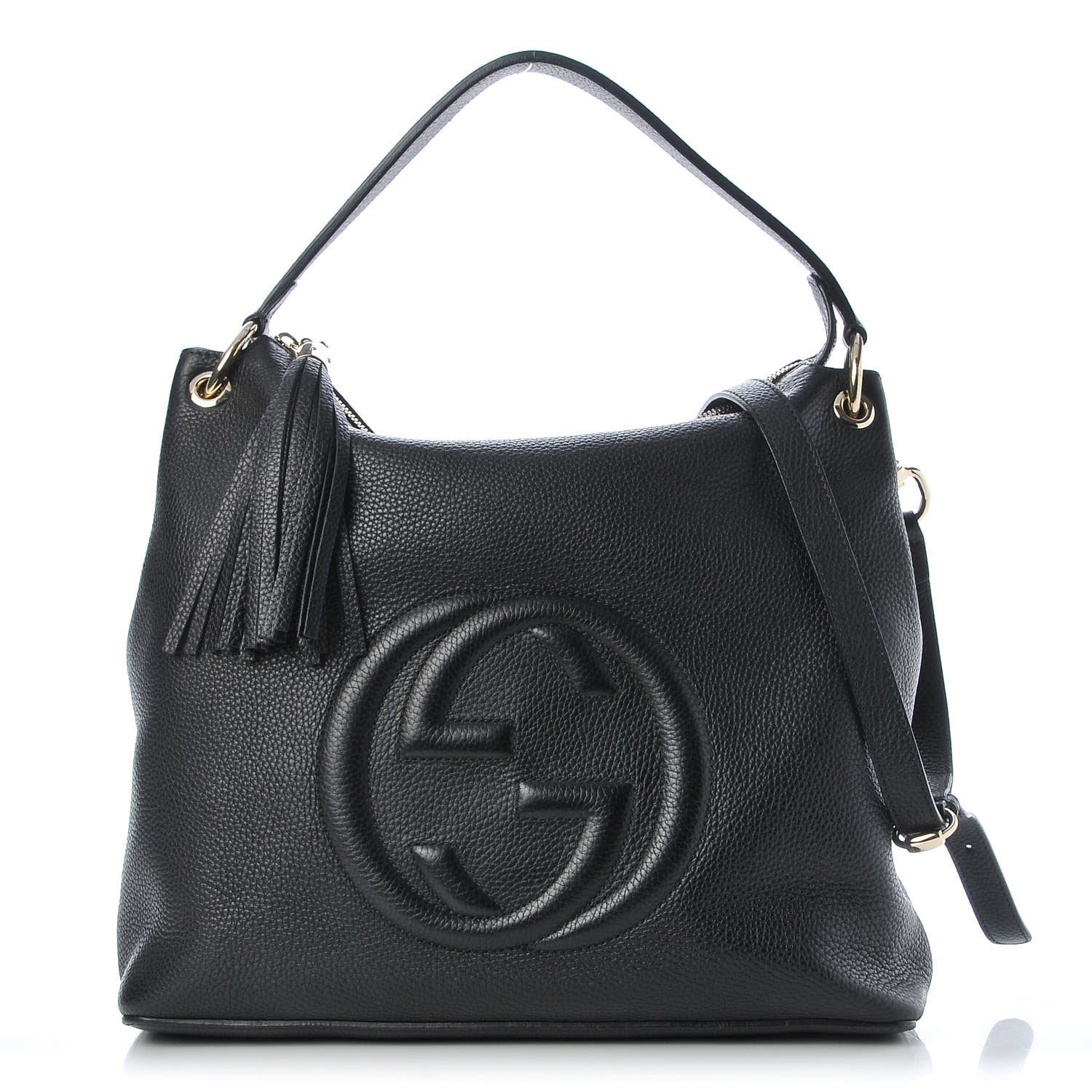 Gucci SOHO Leather Calfskin Large Shoulder Bag