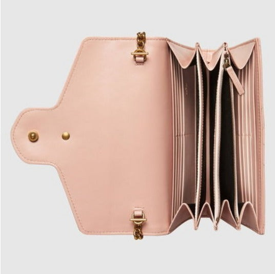 Gucci GG MARMONT Matelasse Leather Calfskin Mini Shoulder Bag