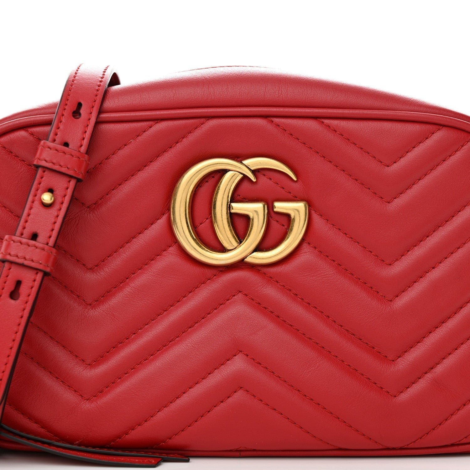 Gucci GG MARMONT Matelasse Leather Calfskin Crossbody Bag
