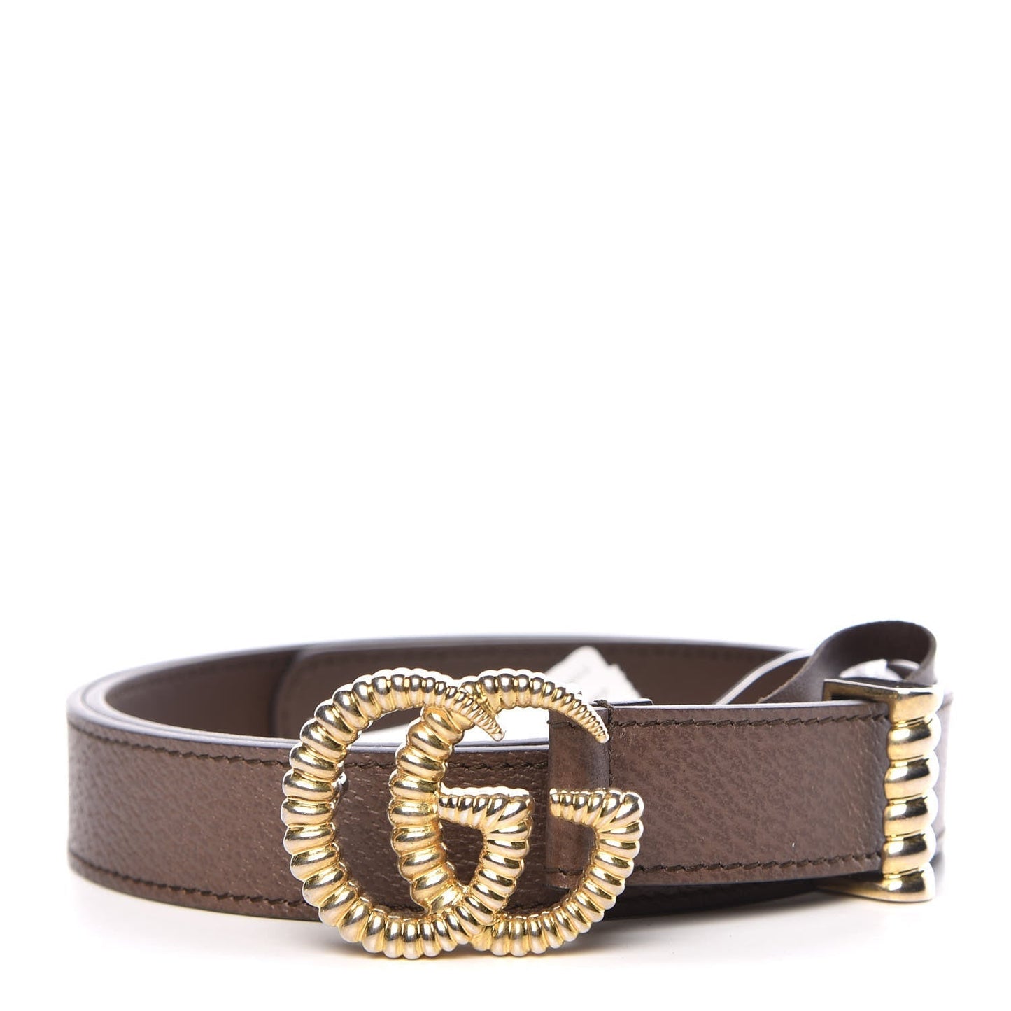 Gucci TORCHON DOUBLE G Leather Calfskin Belt