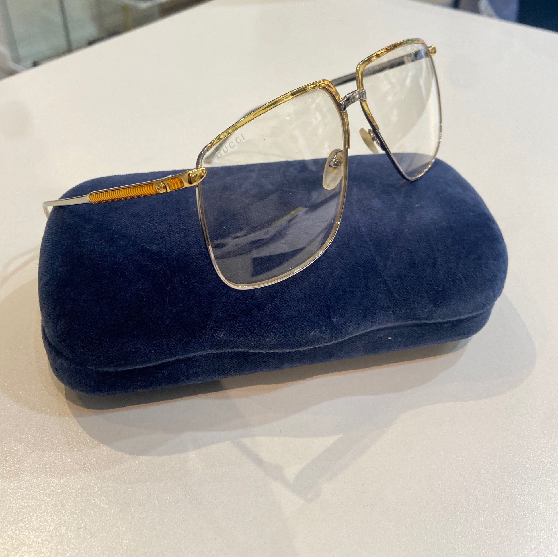 Gucci CLEAR LENS Sunglasses
