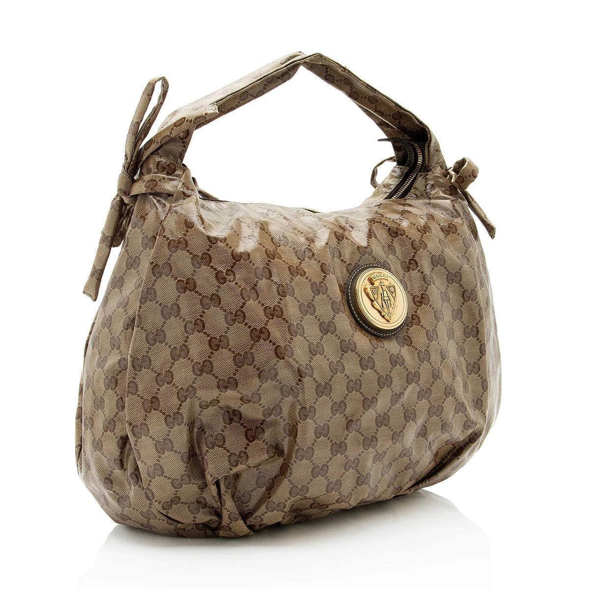 Gucci CRYSTAL HYSTERIA Monogram Shoulder Bag