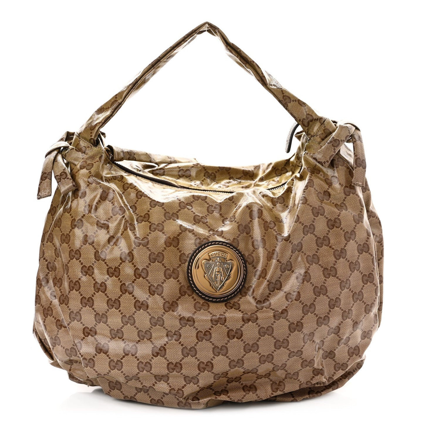 Gucci CRYSTAL HYSTERIA Monogram Shoulder Bag