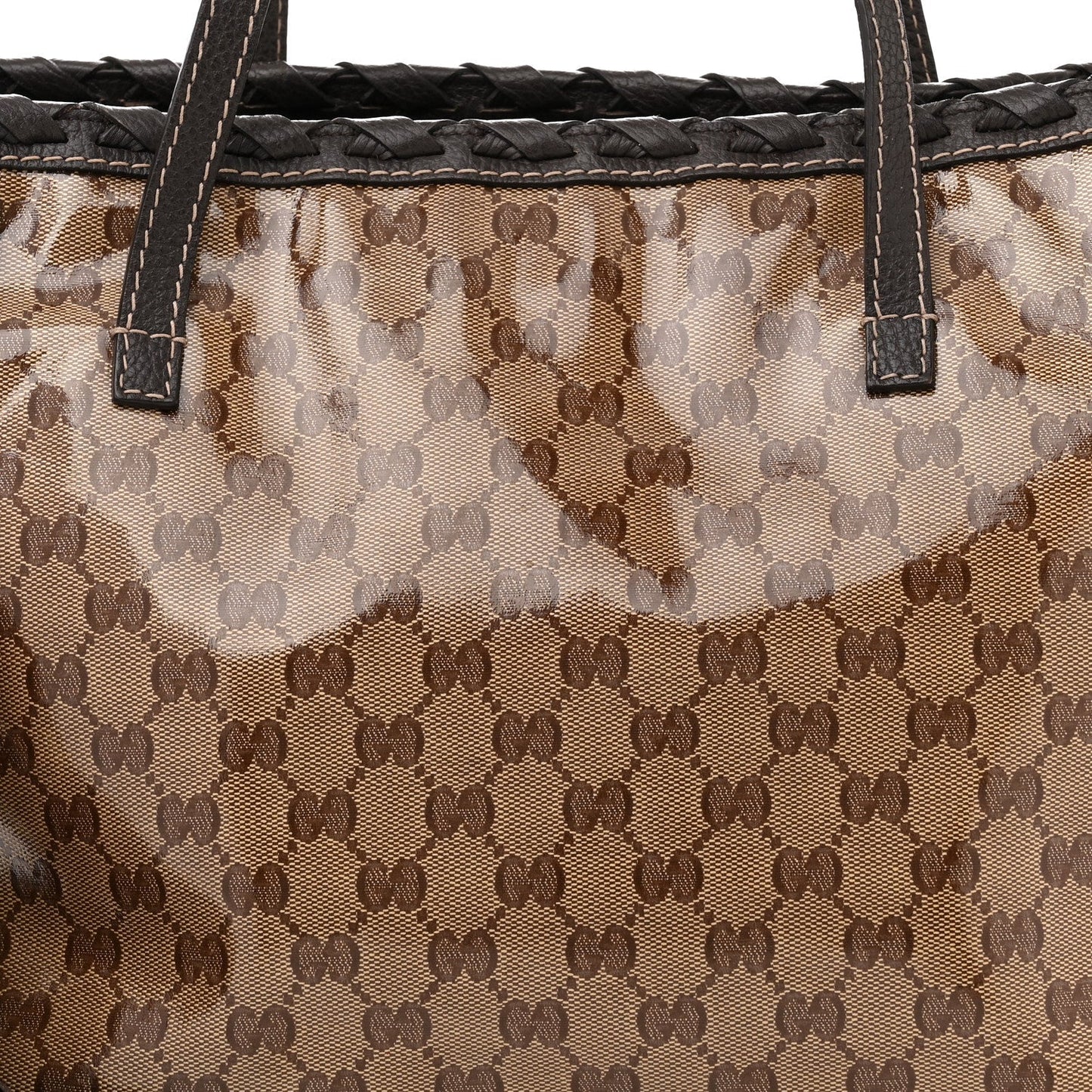 Gucci GG CRYSTAL COATED BAMBOO TASSAL Canvas Apparel