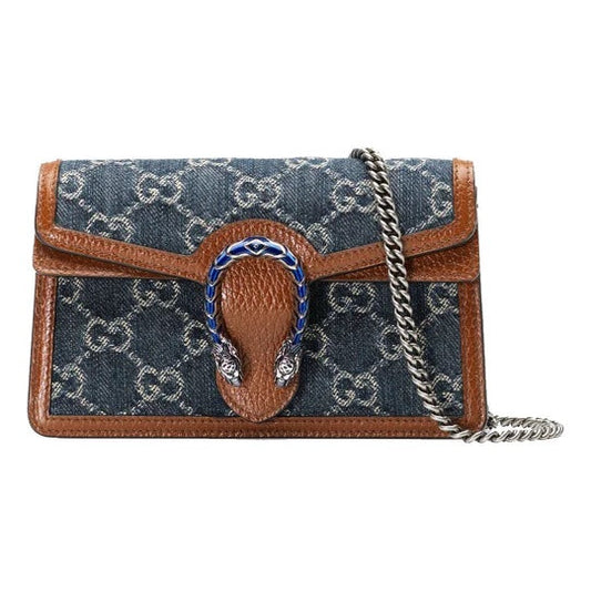 Gucci GG SUPER DIONYSUS Denim Mini Shoulder Bag