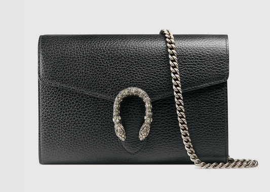 Gucci DIONYSUS Leather Mini Chain Travel Bag