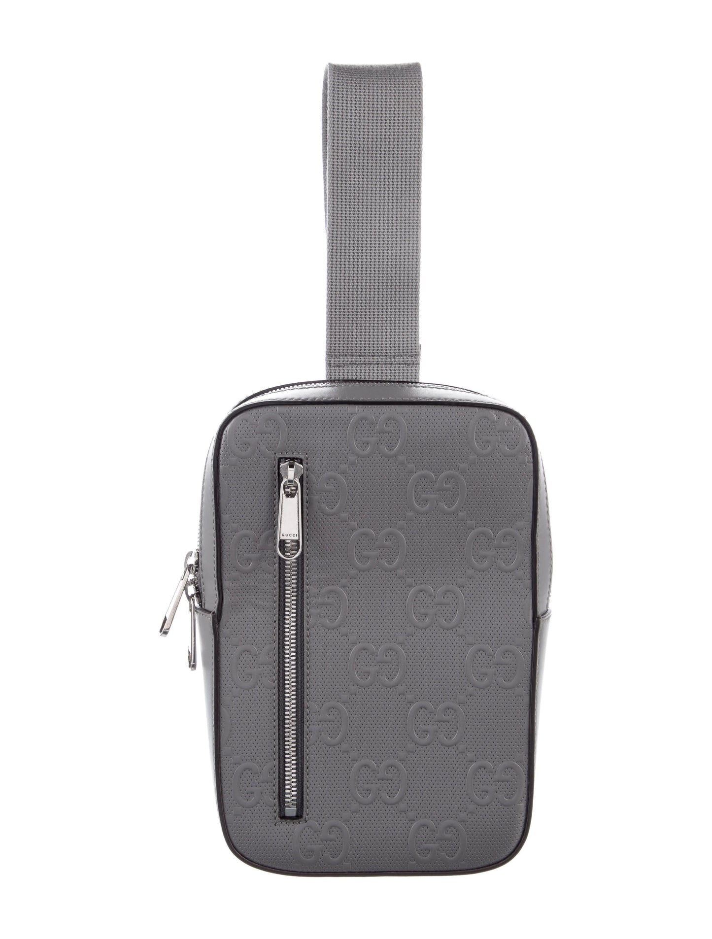 Gucci GG EMBOSSED SLINGBAG Leather Travel Bag