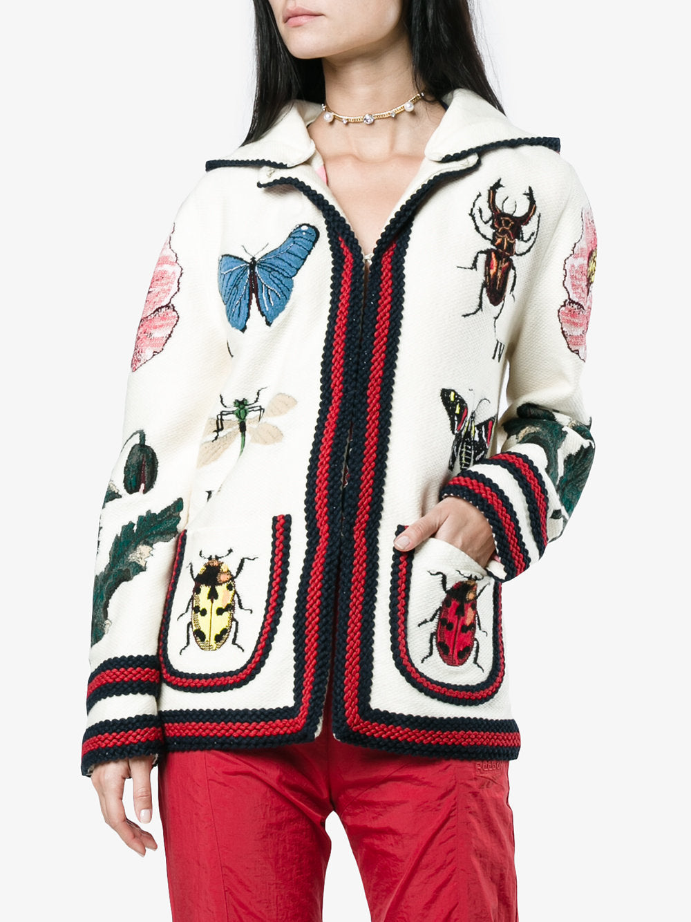 Gucci HOODED CARDIGAN Travel Bag