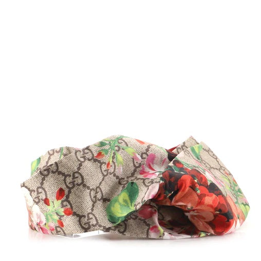 Gucci FLORAL GG PRINT HEADBAND Logo Travel Bag