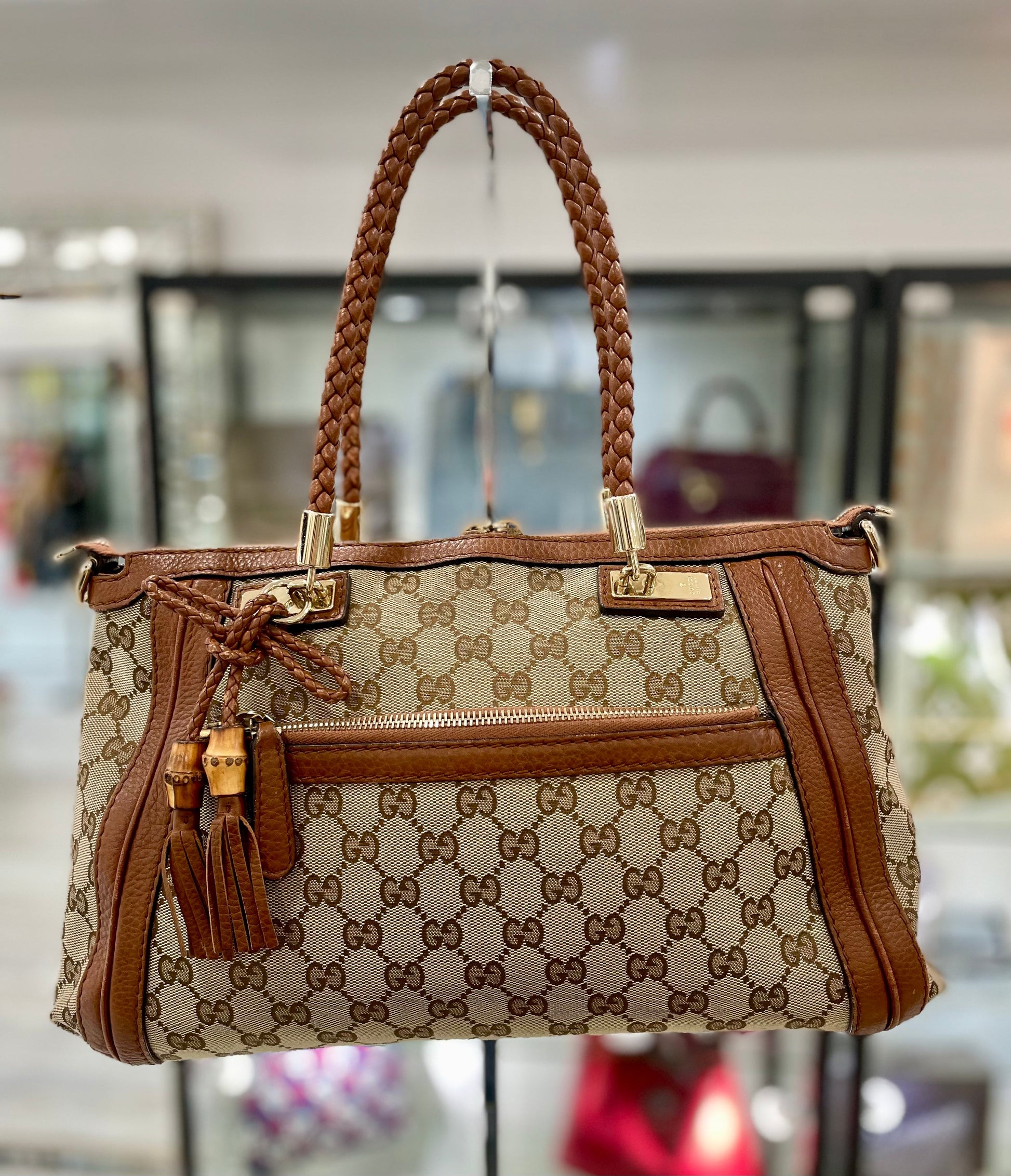 Gucci GG BELLA Monogram Small Tote Bag