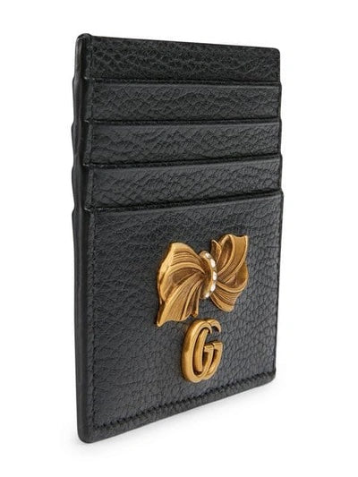 Gucci GG BOW Leather Wallet Case