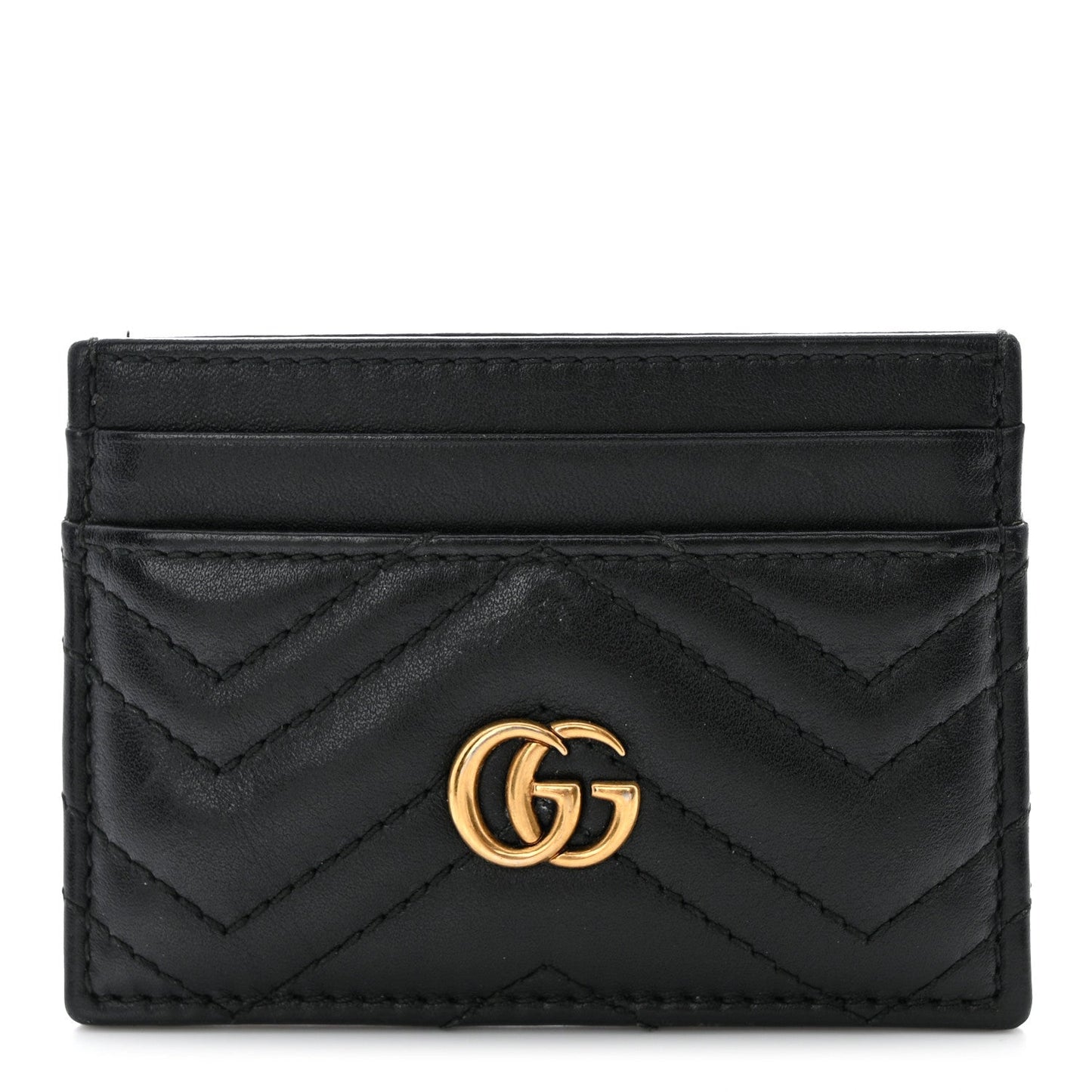 Gucci GG MARMONT Leather Calfskin Wallet Case