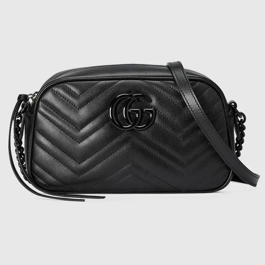 Gucci GG MARMONT Leather Calfskin Small Shoulder Bag Shoulder Bag