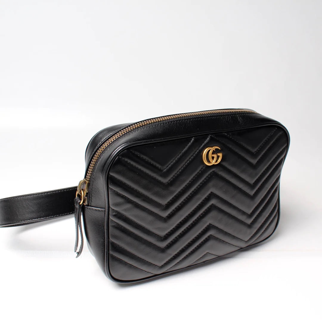Gucci GG MARMONT SQUARE Matelasse Belt