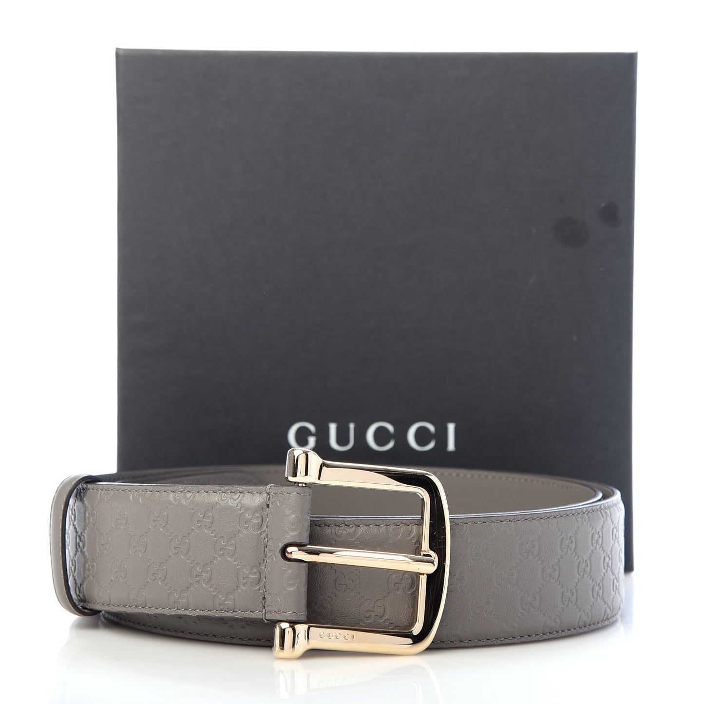 Gucci GG Leather Belt