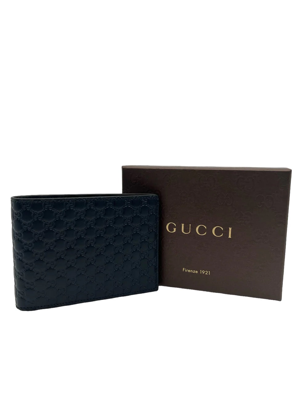 Gucci GG BI-FOLD Leather Wallet Case