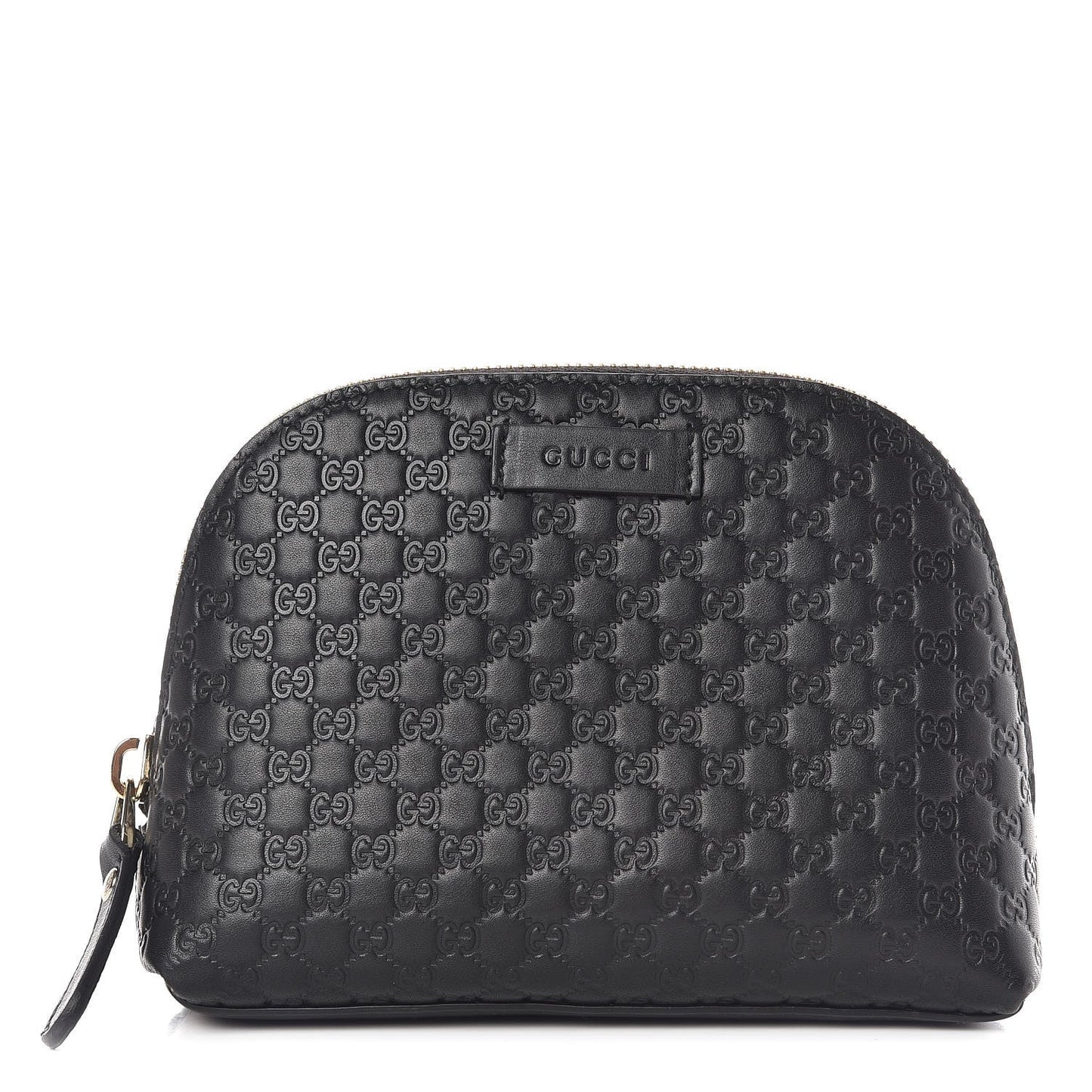 Gucci GG COSMETIC POUCH Leather Travel Bag Pouch 1