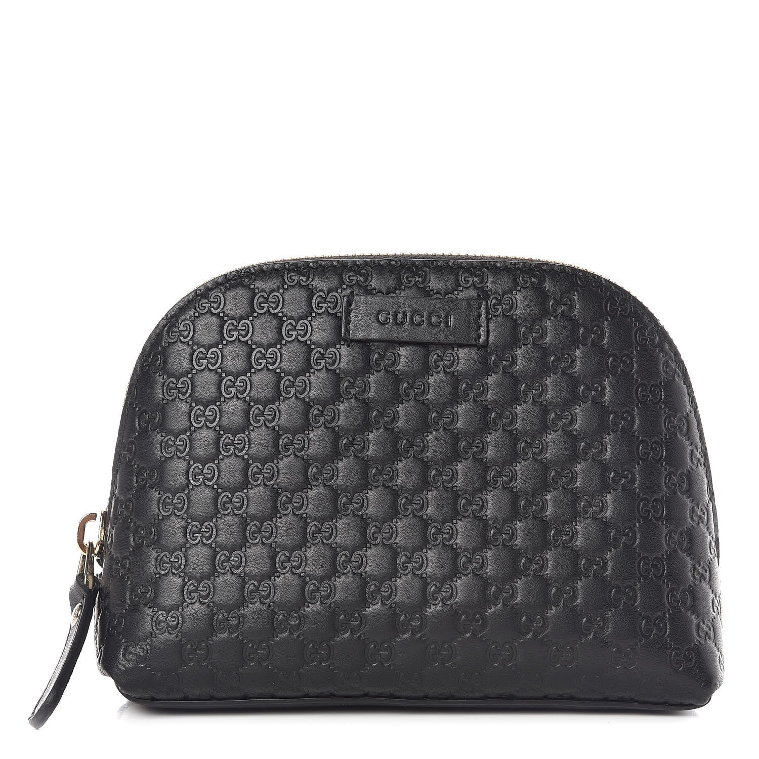 Gucci GG COSMETIC POUCH Leather Travel Bag Pouch 1