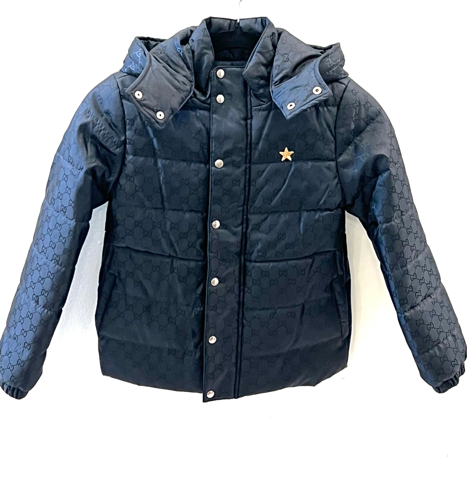 Gucci GG HOODED KIDS PUFFER JACKET Monogram Apparel
