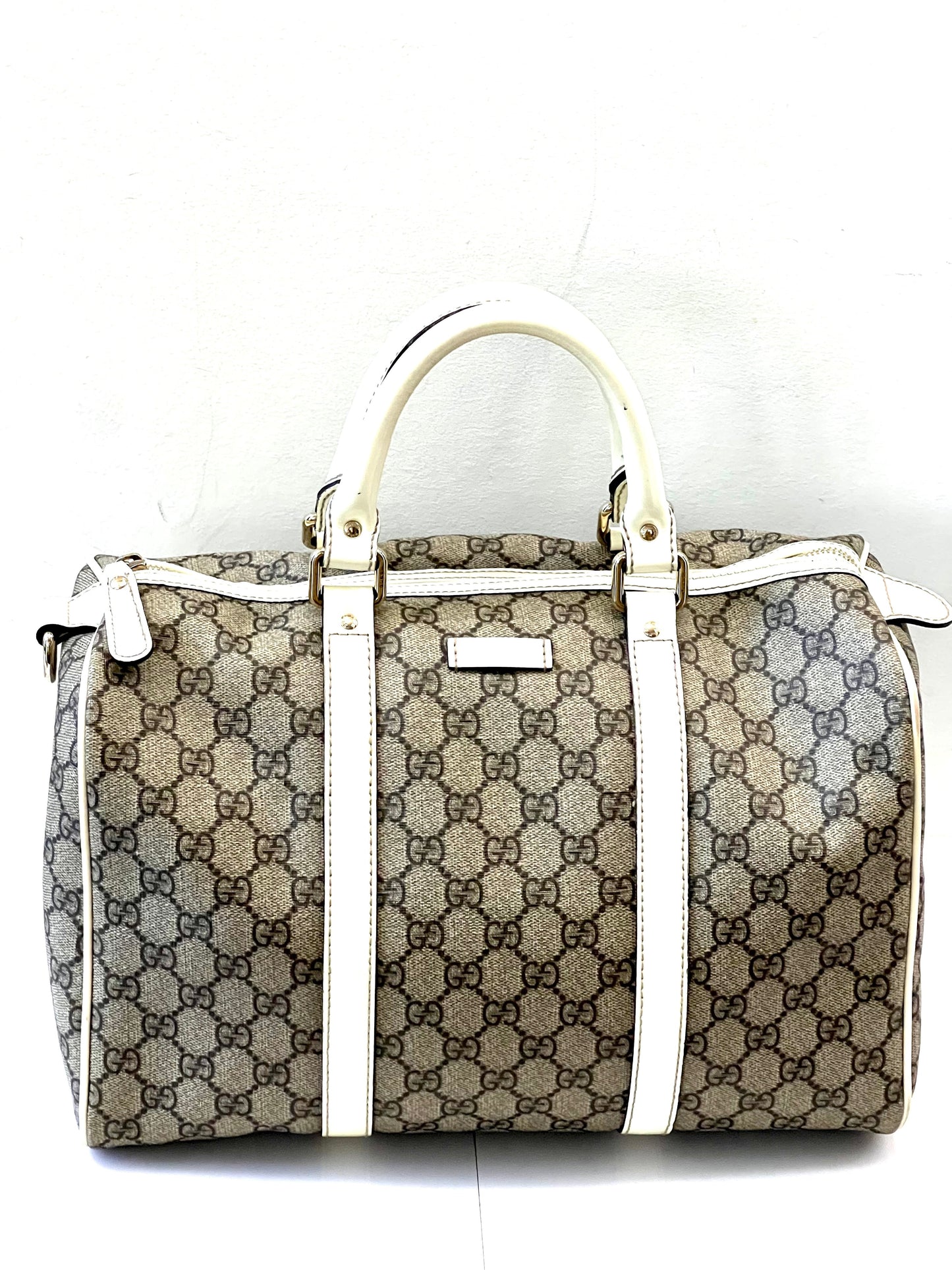 Gucci GG PLUS JOY BOSTON Monogram Medium Travel Bag