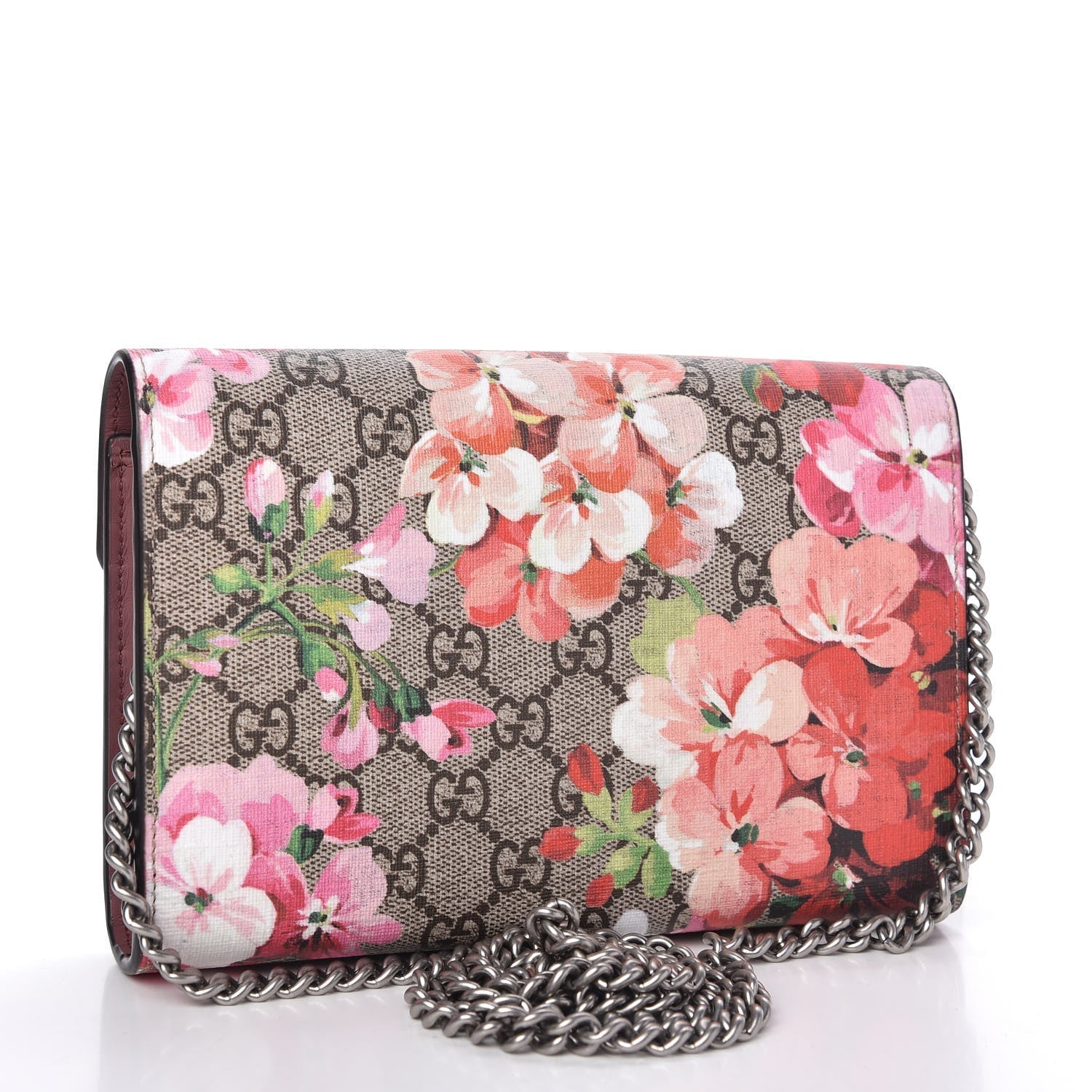 Gucci GG SUPREME DIONYSUS BLOOMS Mini Chain Travel Bag