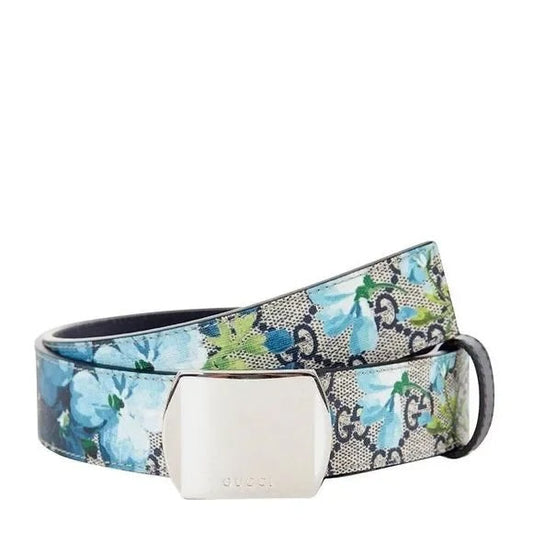 Gucci GG SUPREME BLOOMS Monogram Belt