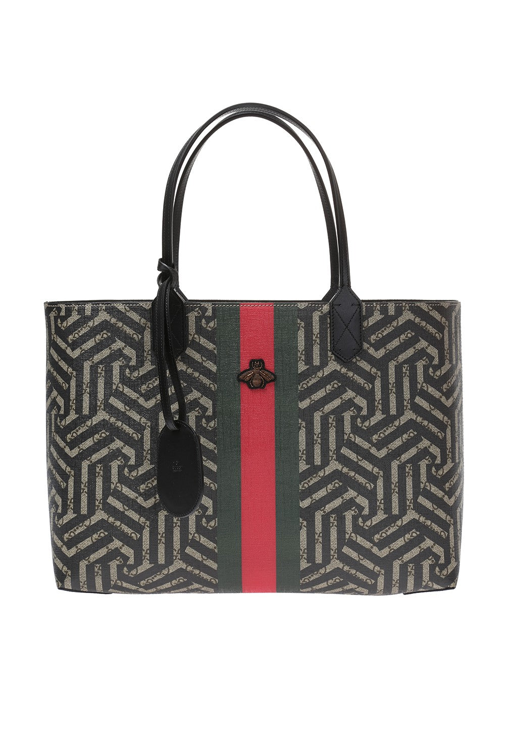 Gucci GG SUPREME CALEIDO WEB Monogram Tote Bag